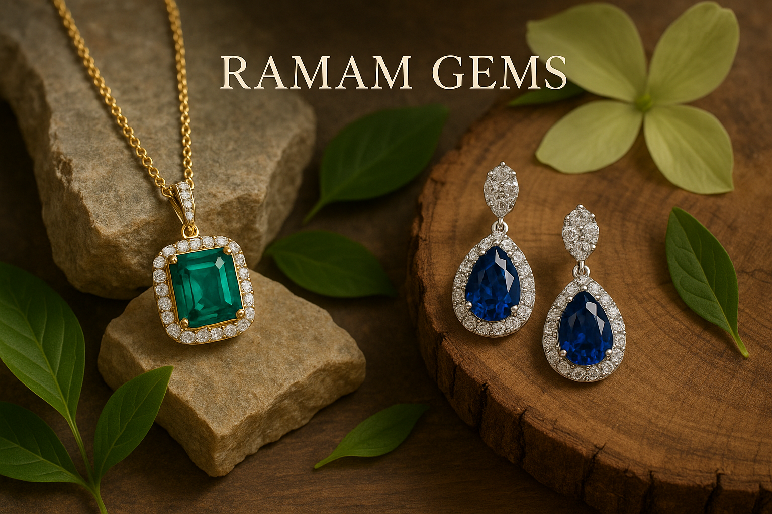 Handcrafted Sapphire Jewelry by Ramam Gems